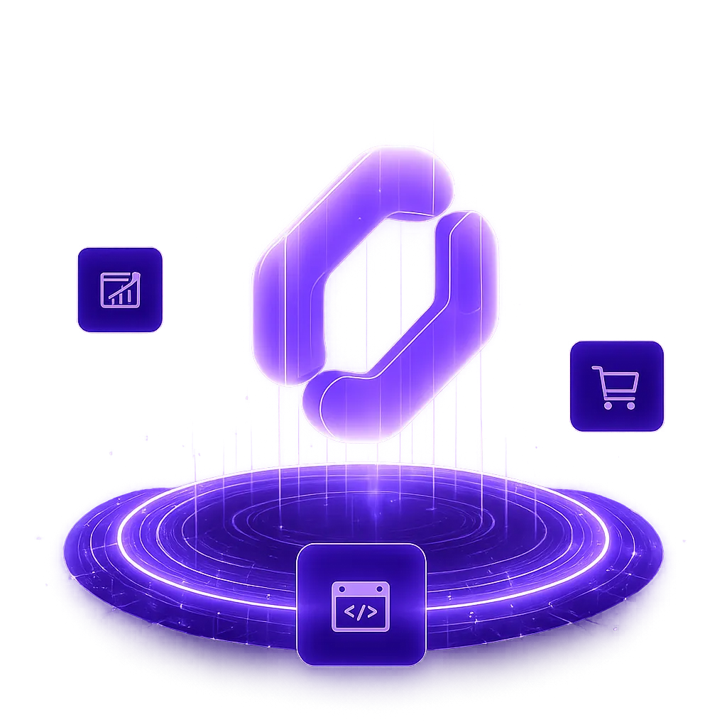 Digital Services 3D Graphic